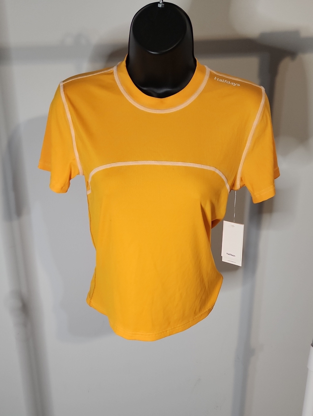 Halfdays Mollie T-Shirt In Zinnia Size Small